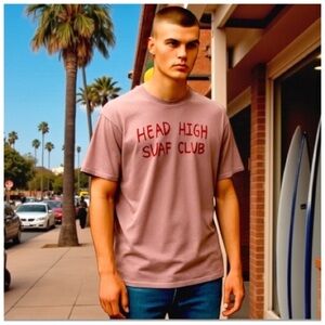 District Men’s Chartreuse, Yes, Chartreuse Short Sleeve Tee. Size XL. NWOT